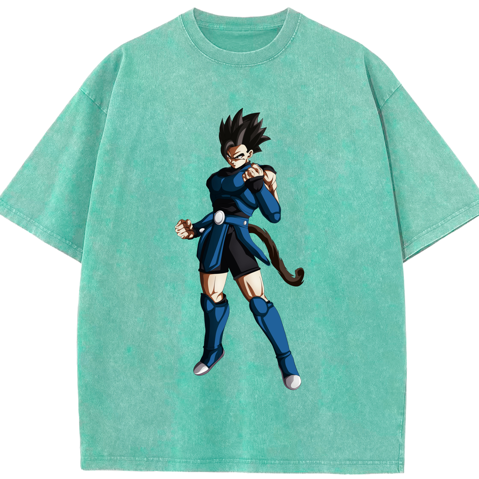 （画像用） ドラゴンボール 孫 悟飯（そんごはん）DRAGON BALL Son Gohan 綿100% ヴィンテージ風 半袖Tシャツ（フロントプリント）